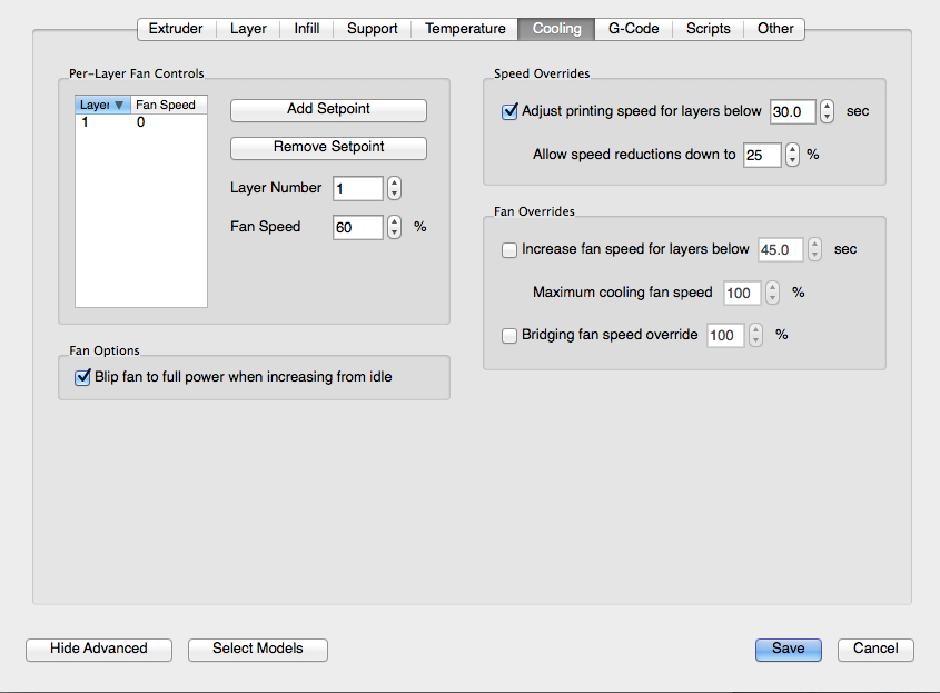 Arquivos Simplify3D - 3D Lab