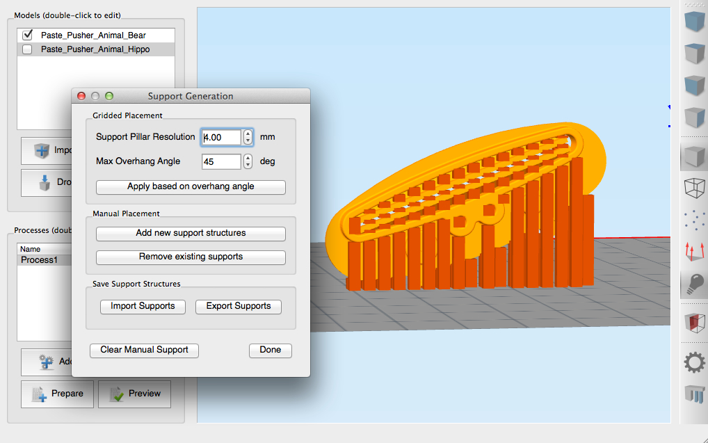 simplify 3d bed off center